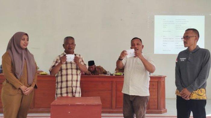 Pilkades Lingga 2024, Dua Calon Siap Berebut Suara Warga Desa Sungai Buluh