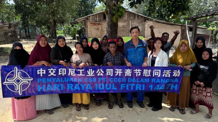 Foto bersama RT 01, Pulau Buluh
