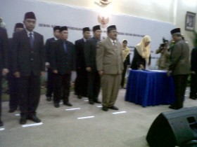 HM Sani Lantik Pejabat PB Kawasan BBK