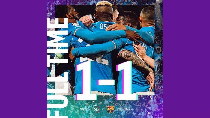 Napoli Imbang vs Barcelona, Francesco Calzona: Saya Menyukai Semangat Tim Ini