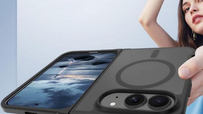 Ilustrasi iPhone Ultra yang memeiliki dukungan fitur handal sebagai hp lipat Apple.