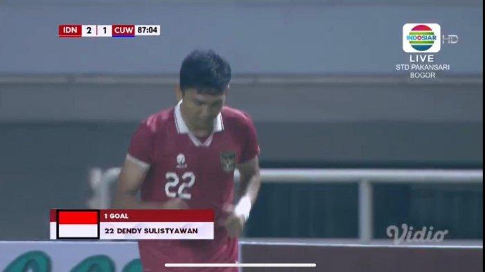 Diwarnai Kartu Merah, Dendy Sulistyawan Bawa Indonesia Menang Atas Curacao