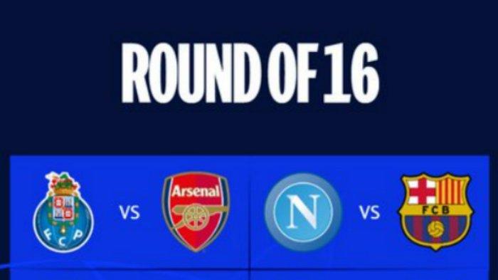 Jadwal Liga Champions Pekan Ini, Porto vs Arsenal, Napoli vs Barcelona