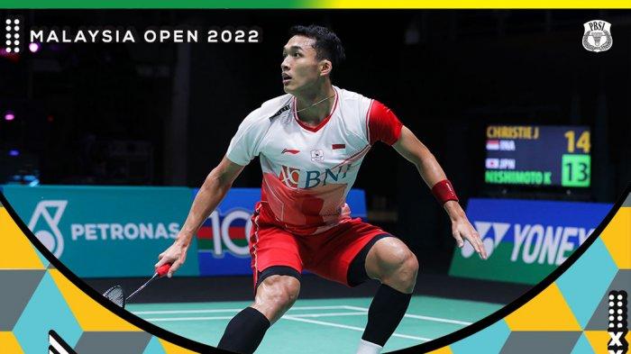Hasil Malaysia Open 2022, Jonatan Christie Menang Sesuai Rencana