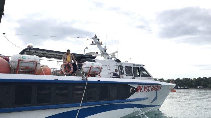 Kapal Tujuan Anambas Terpaksa Cari Lintasan Alternatif di Balik Pulau Akibat Ombak Tinggi