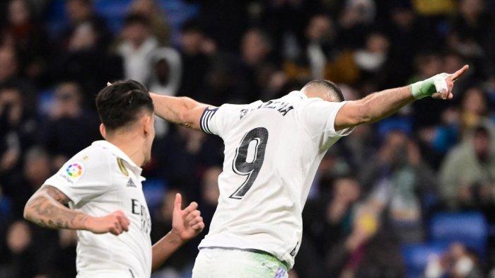 Hasil Real Madrid vs Elche, Karim Benzema Cetak 2 Gol Penalti, Real Madrid Menang