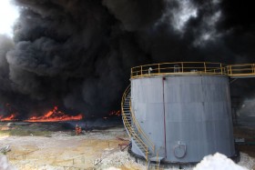 Awas!!! Polusi Udara Mengancam Batam Usai Kebakaran KPLI 13-03-2013