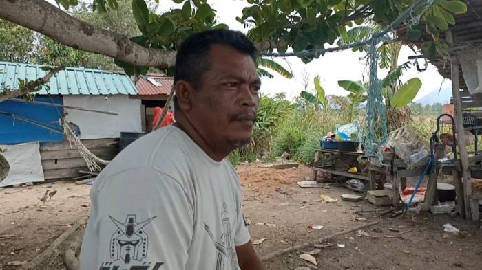 NELAYAN YANG SELAMAT DI KARIMUN - Supianto Nelayan yang hanyut hingga ke Perairan Malaysia Selasa (14/4/2026)