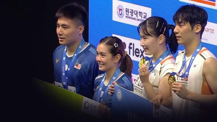 Hasil Final Korea Masters 2025, Kim Jae Hyeon/Jeon Na Eun Juara Ganda Campuran