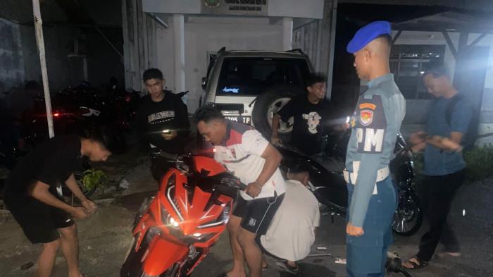 KNALPOT BRONG  - Denpom Lanal Bintan Tertibkan Penggunaan Knalpot Brong, Wujudkan Ketertiban dan Kenyamanan Lingkungan.