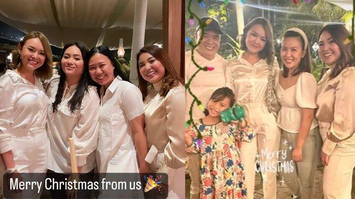 Amanda Manopo Rayakan Natal Bersama Keluarga Papa dan Mendiang Mamanya