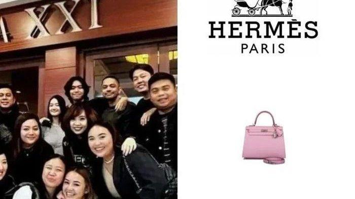 Amanda Manopo Santai Taruh Tas Hermes Rp 500 Juta di Lantai