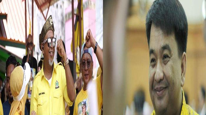 GOLKAR KEPRI - Kolase foto dua kader Partai Golkar di Kepri, Rizki Faisal (kiri), kini Komisi III DPR RI Dapil Kepri serta Ade Angga, Wakil Ketua I DPRD Tanjungpinang.