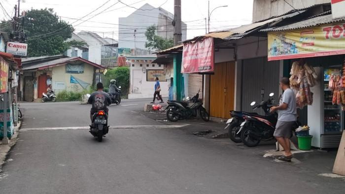 Kondisi sekitar rumah masa kecil selebgram Lisa Mariana di sebuah kompleks perumahan Pamulang