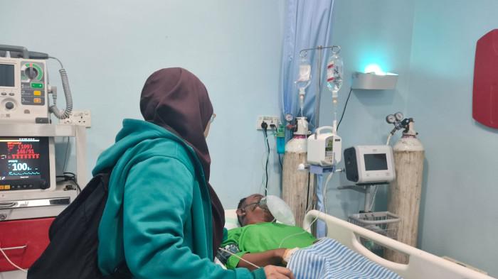 Dedi Kesakitan Akibat Luka Bakar dari Kapal Federal II Batam, Baru Sebulan Kerja di PT ASL Shipyard
