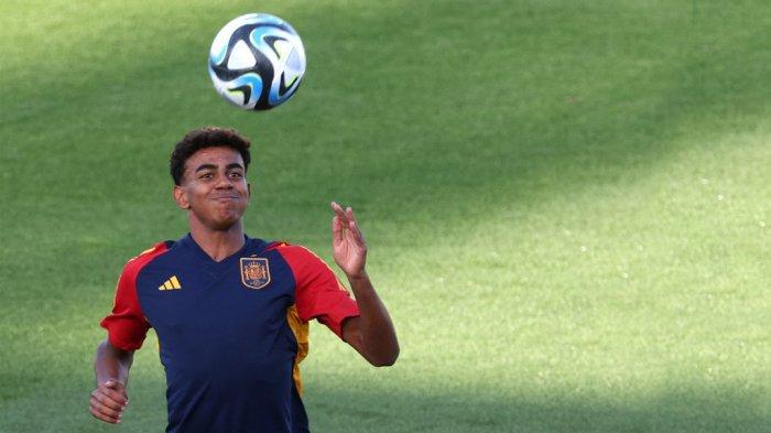 Hadapi Georgia, Timnas Spanyol Panggil Lamine Yamal, Striker Belia Berusia 16 Tahun