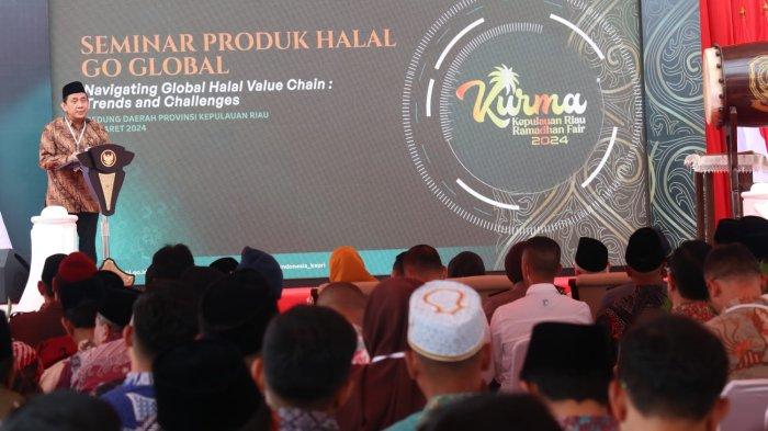 Kepala BI Kepri Suryono Depan Wapres RI Sebut KDEKS Dukung Pemulihan Ekonomi