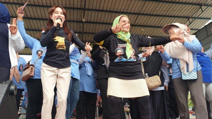 Li Claudia Chandra Sapa Warga Sagulung Batam Lewat Senam Sehat