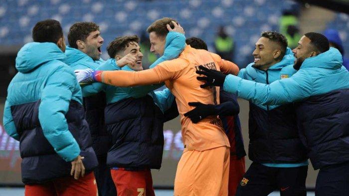 Hasil Real Betis vs Barcelona, Menang Adu Penalti, Barcelona vs Real Madrid di Final