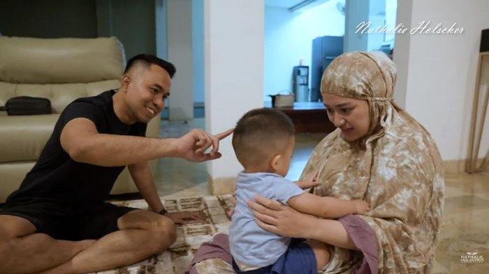 Nathalie Holscher Kaget Lihat Adzam Diam-diam Potong Rambut dengan Fariz