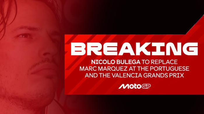 Jadwal MotoGP Portugal 2025, Nicolo Bulega Resmi Gantikan Marc Marquez