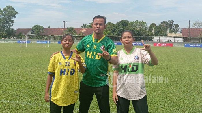 2 Pesepakbola Putri Asal Lingga Perkuat Tim Sumut Ikuti Piala Pertiwi U 16 di Kudus Jateng - Nurmalisa-dan-Herisusani-pesepakbola-asal-Lingga-Kepri-ikut-seleksi-Timnas-U-16-di-Medan.jpg