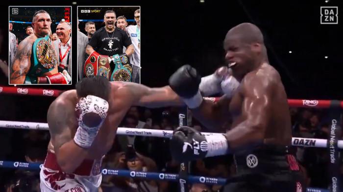 Hasil Tinju Dunia, Oleksandr Usyk Juara Dunia Sejati Kelas Berat Usai Pukul KO Daniel Dubois