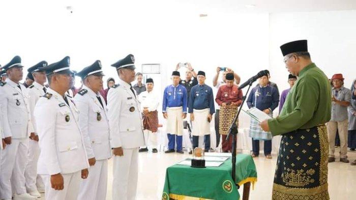 Bupati Anambas Abdul Haris Lantik 51 Kepala Desa, Masa Jabatan Kades Jadi 8 Tahun