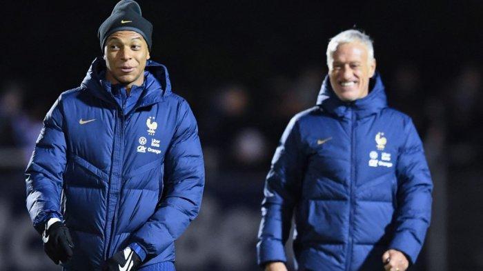 Pelatih Prancis Deschamps Beri Kylian Mbappe Kebebasan di Piala Dunia 2022, Tapi Wajib Bantu Bek