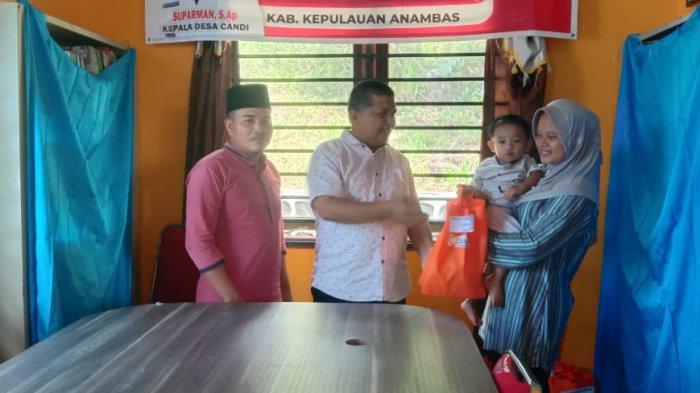 Penanganan Stunting di Anambas, Wakil Bupati Anambas Beri Bantuan di Desa Candi