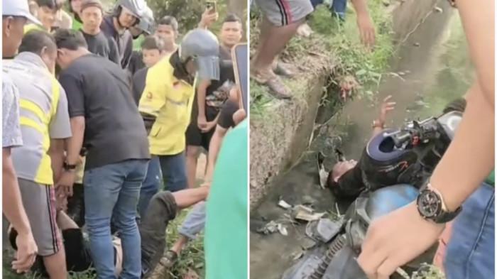 PENCURIAN DI BATAM VIRAL - Kolase seorang pria di Kecamatan Sei Beduk, Kota Batam, Provinsi Kepulauan Riau (Kepri) diamankan warga setelah diduga melakukan pencurian tabung gas, Minggu (22/2/2026).