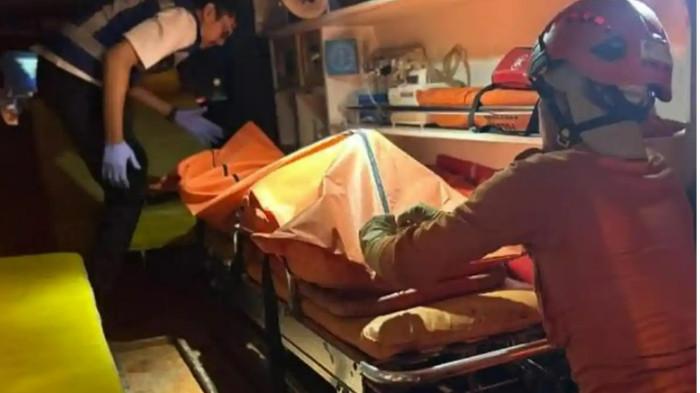 MAYAT DI TOL JAGORAWI - Penemuan mayat di pinggir Tol Jagorawi KM 30, Desa Leuwinutug, Kecamatan Citeureup, Kabupaten Bogor.