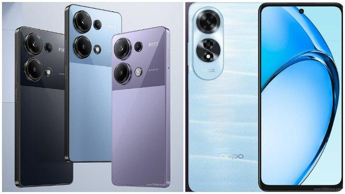 Perbandingan Harga HP Poco M6 Pro Vs Oppo A60: Sudah Teruji Tahan Banting, Intip Beda Spesifikasinya