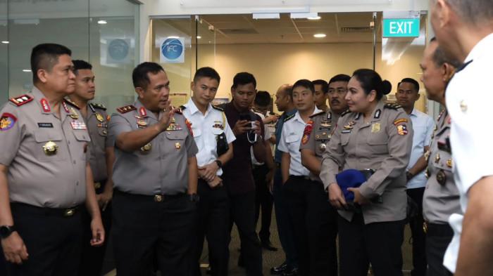 Polri Gandeng MARSEC Singapura Satukan Langkah, Perketat Keamanan di Selat Singapura