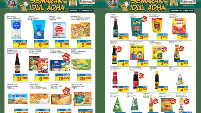 Promo Indomaret khusus kebutuhan dapur untuk menyambut Idul Adha 2026.