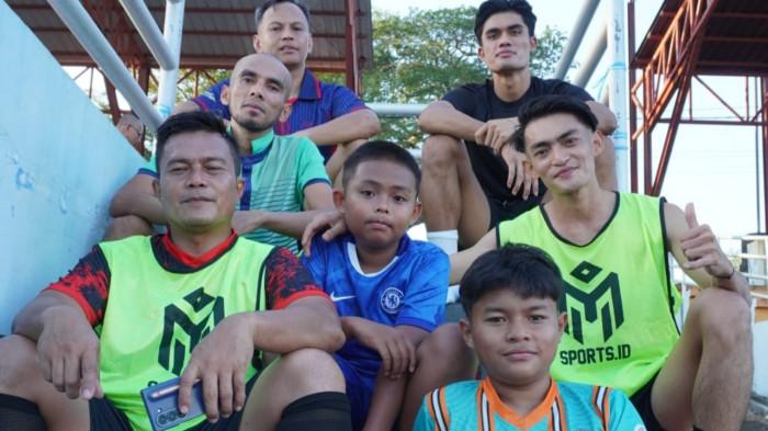 Ramadan Sananta latihan di Lingga