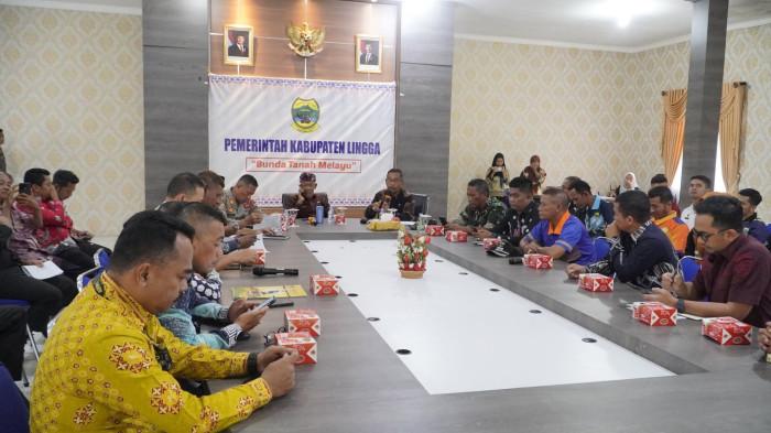 Pemkab Lingga Adakan Rapat Berkali-kali Demi Persiapan Kunjungan Menko Kumham Imipas