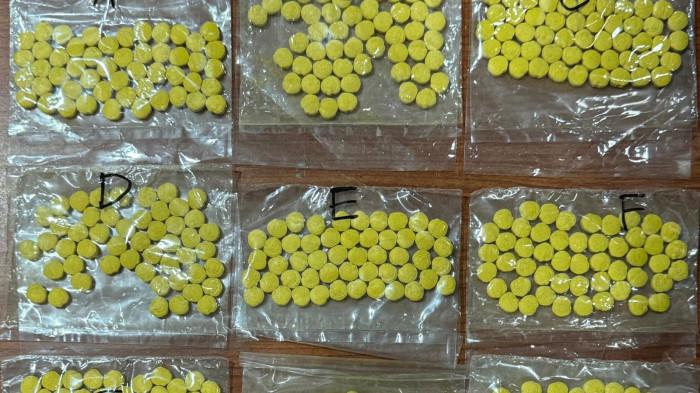 Ratusan butir pil ekstasi diamankan Ditresnarkoba Polda Kepri