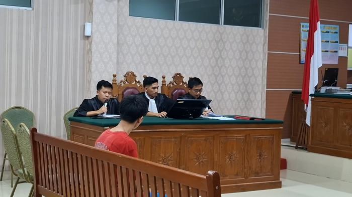 Tim jaksa Penuntut umum bacakan tanggapan atas nota pembelaan terdakwa, Fandi Ramadhan dan tim penasehat hukumnya, Rabu (25/2/2026)