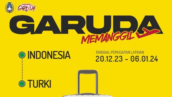 Daftar Pemain dan Jadwal Ujicoba Timnas Indonesia Selama TC di Turkiye Jelang Piala Asia 2023