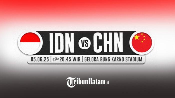 Jadwal Siaran Langsung Timnas Indonesia vs China di RCTI, Pelatih China Respek dengan Skuat Garuda