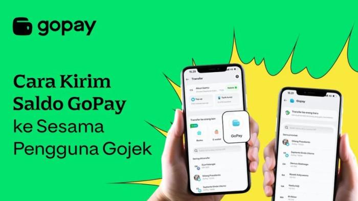 Cara Praktis Top Up Saldo Gopay ke Sesama Pengguna GoPay, Bisa Transfer Saldo ke Pengguna Gojek