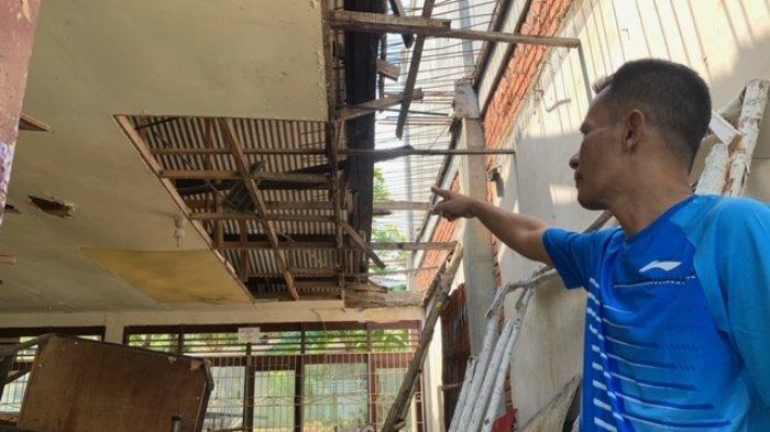 Ruangan SMKN 1 Tanjungpinang ini Rusak Berat, Sudah 10 Tahun Tak Berfungsi