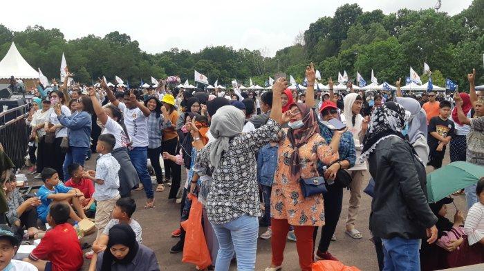 Kemeriahan Pendukung Prabowo di Batam, Nikmati Acara Hingga Joget Gemoy Bersama
