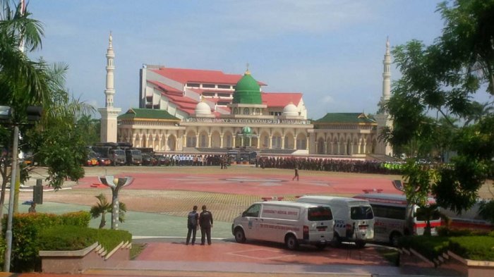 Sambut Kedatangan Presiden Jokowi Besok, Begini Kesibukan Aparat