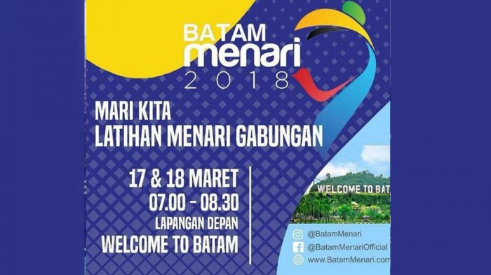 Sudah 6.000 Lebih yang Daftar Ikut Batam Menari yang Ditaja BP Batam. Di Sini Lokasi Latihannya