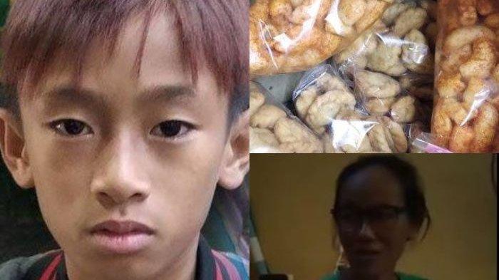 Jadi Yatim Piatu, Bocah SD Ini Banting Tulang Jualan Keripik Agar Bisa Tetap Makan Bersama Neneknya