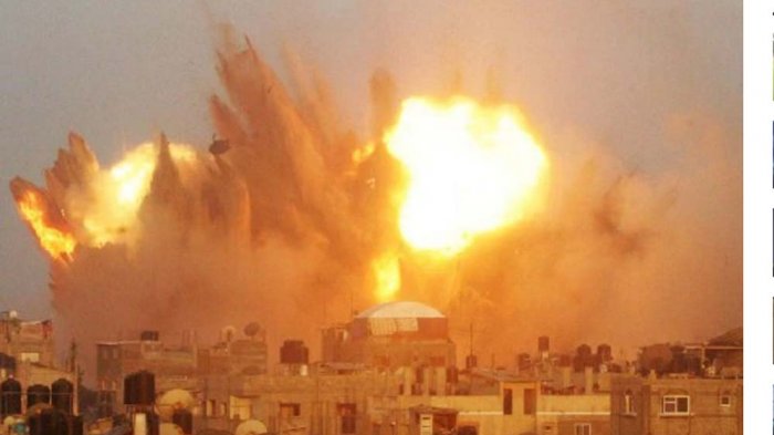 PALESTINA MEMBARA! Pesawat Tempur Bombardir Gaza. Hamas Membalas dengan Tembakan Roket