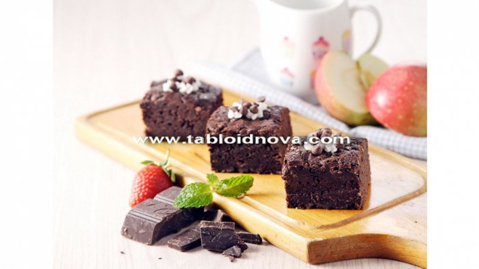 Bosan Brownies Rasa Original, Cobalah Bikin Brownies Apel