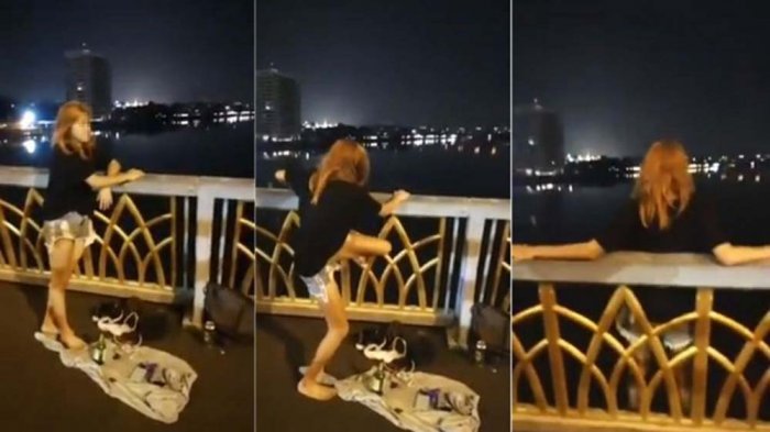 MERINDING! Gadis 18 Tahun Bikin Heboh, Loncat dari Jembatan, Disiarkan Langsung di Facebook